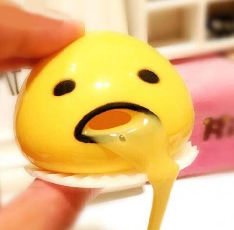 Egg Yolk Stress Ball!