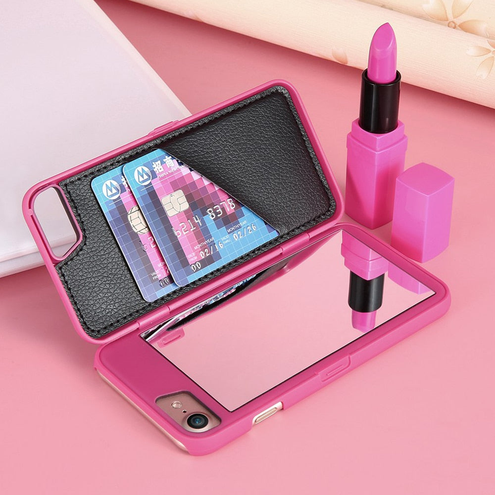 MIRROR WALLET CASE For iPhone XS Max